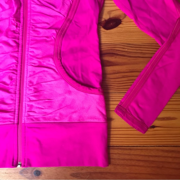 Lululemon Scuba Hoodie Pink Athletic Jacket, EUC, 6 - Picture 4 of 16